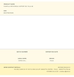 Plantilla metatarsal support gel talla 48