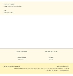 Plantilla iper gel talla 46