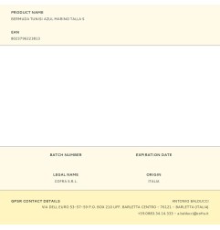 Bermuda tunisi azul marino talla s