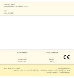 Bermuda tunisi azul marino talla l