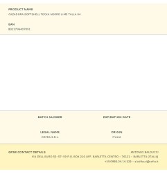 Cazadora softshell tecka negro lime talla 64