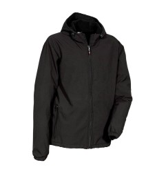 Cazadora softshell vannas negro talla s