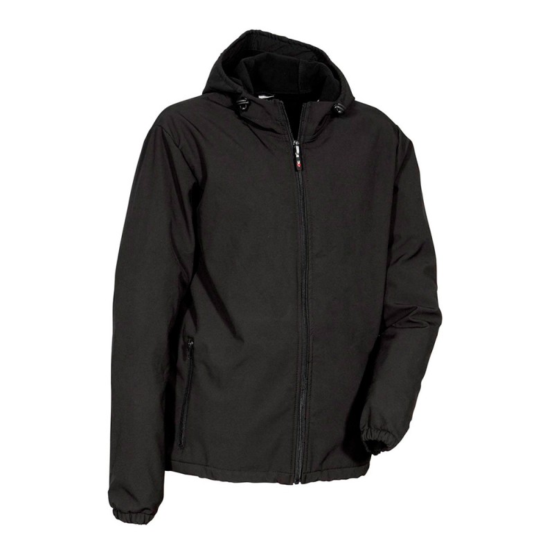 Cazadora softshell vannas negro talla xl