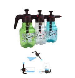 Vaporizador - pulverizador 2 l modelo: crystal 360° di martino colores / modelos surtidos