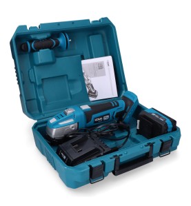 Kit amoladora 20 v con 1 bateria 4.0ah y cargador 08772. 28,9 x 27 cm. pro series battery
