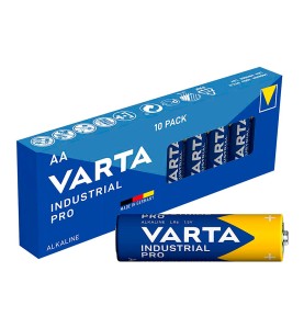 Pila alkalina industrial pro aa - lr06 caja 10 uds ø14,5 x 50,5 mm