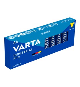 Pila alkalina industrial pro aa - lr06 caja 10 uds ø14,5 x 50,5 mm