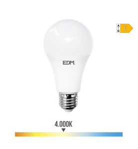 Bombilla standard led e27 24 w 2700 lm 4000 k luz dia ø7 x 13,6 cm