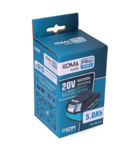 Bateria li-ion 20 v 5.0 ah 11,8 x 7,4 x 6,7 cm