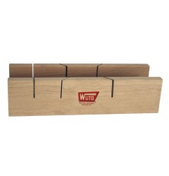 Corta ingletes doble con soporte 250x55mm wuto