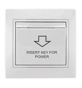 Interruptor de tarjeta 10a 250v serie europa solera erp01tu