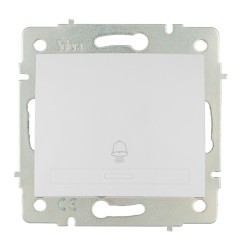 Pulsador campana 10a 250v serie europa solera erp03qc