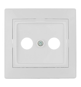 Tapa para radio y tv universal serie europa solera erp47tlvu