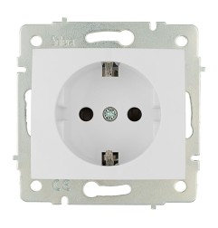 Base bipolar con t/tl 16a 250v con obturador serie europa solera erp60