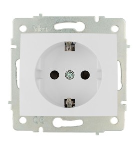 Base bipolar con t/tl 16a 250v con obturador serie europa solera erp60