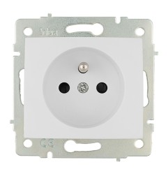 Base bipolar t/t 16a 250v con toma francesa serie europa solera erp60f