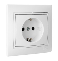 Base bipolar con t/tl 16a 250v serie europa solera erp60u