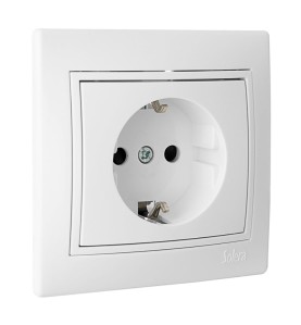 Base bipolar con t/tl 16a 250v serie europa solera erp60u