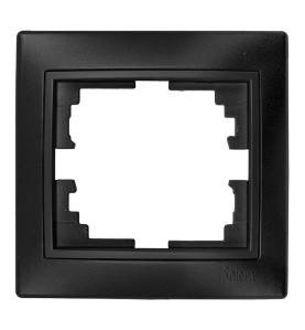 Marco para 1 elemento grafito 83x81x10mm serie europa solera erp71ngu