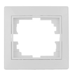 Marco para 1 elemento blanco 83x81x10mm serie europa solera erp71u
