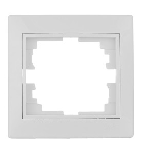 Marco para 1 elemento blanco 83x81x10mm serie europa solera erp71u