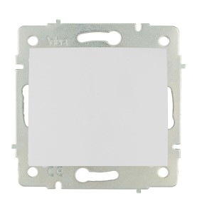Tapa ciega de empotrar blanco serie europa solera erp75
