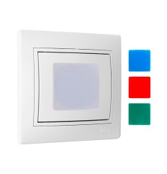 Piloto de escalera 10a 250v serie europa solera erp90u
