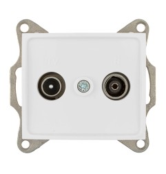 Toma intermedia de señal para tv y radio serie europa solera erp46