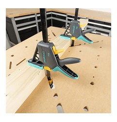 Sargento monomanual 1" ehz pro 100-150, 100mm largo 3030000 wolfcraft