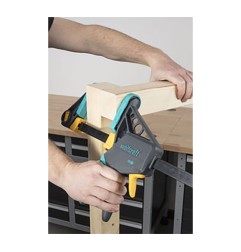 Sargento monomanual 1" ehz pro 100-150, 100mm largo 3030000 wolfcraft