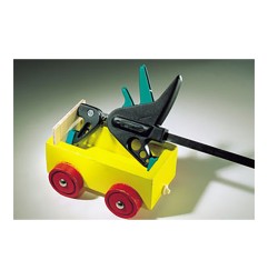 Sargento monomanual (2 unidades) 2" ehz 40-110" 40mm largo 3455100 wolfcraft