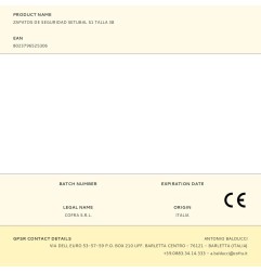 Zapatos de seguridad setubal s1 talla 38