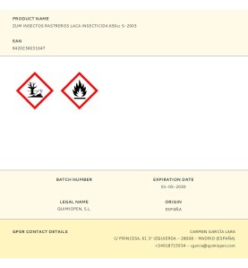Zum insectos rastreros laca insecticida 650cc s-2003