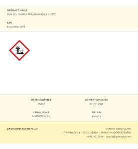 Zum gel trampa para hormigas s-2037