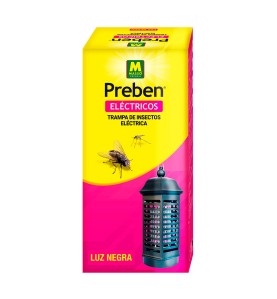 Trampa para insectos eléctrica ø10,5x22cm 4w.preben 231325 massó