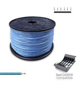 Cablecillo h07v-k 2,50 mm² azul, 800 m. (bobina grande)