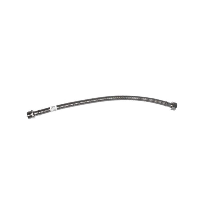 Latiguillo flexible inoxidable m-h 1/2-1/2 - 25 cm