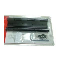 Bisagra vaiven negra 180x40 puertas armarios