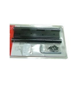 Bisagra vaiven negra 180x40 puertas armarios