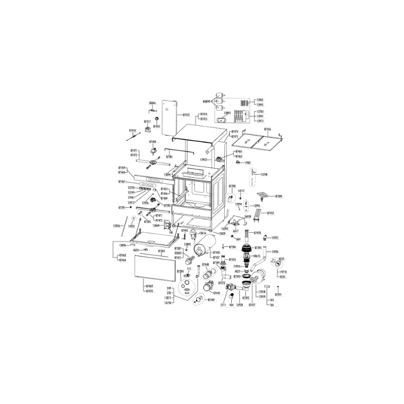 Tapa frontal inferior sl-300/sl-350/sl-550 Tapa frontal inferior sl-300/sl-350/sl-550