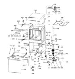 Tapa frontal inferior sl-800/sl-800b sammic