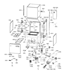 Tapa frontal inferior sl-900 sammic