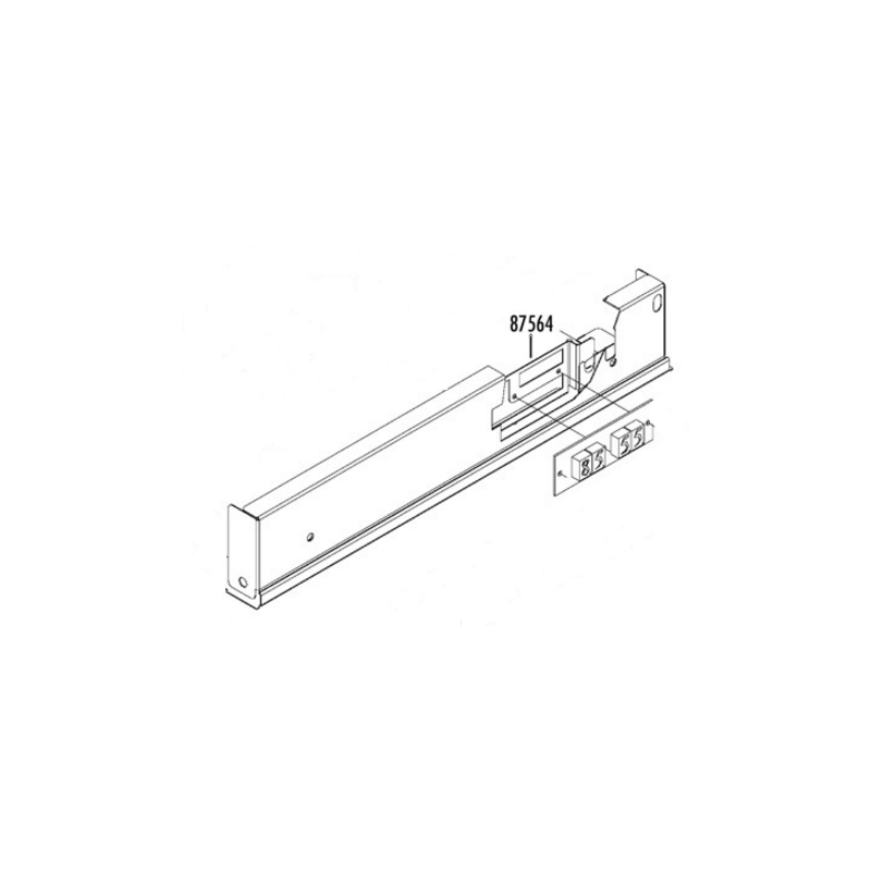Soporte componentes electricos ad fagor
