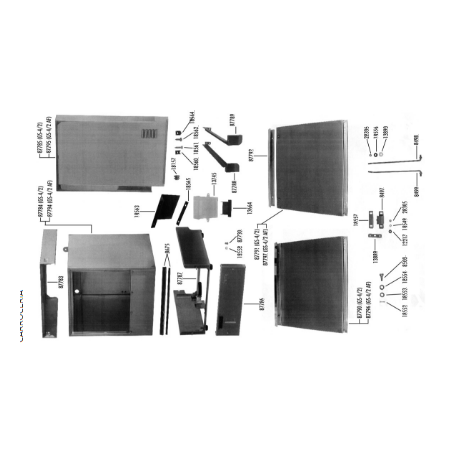 Tapa frontal inferior carroceria gs-4/2  jemi