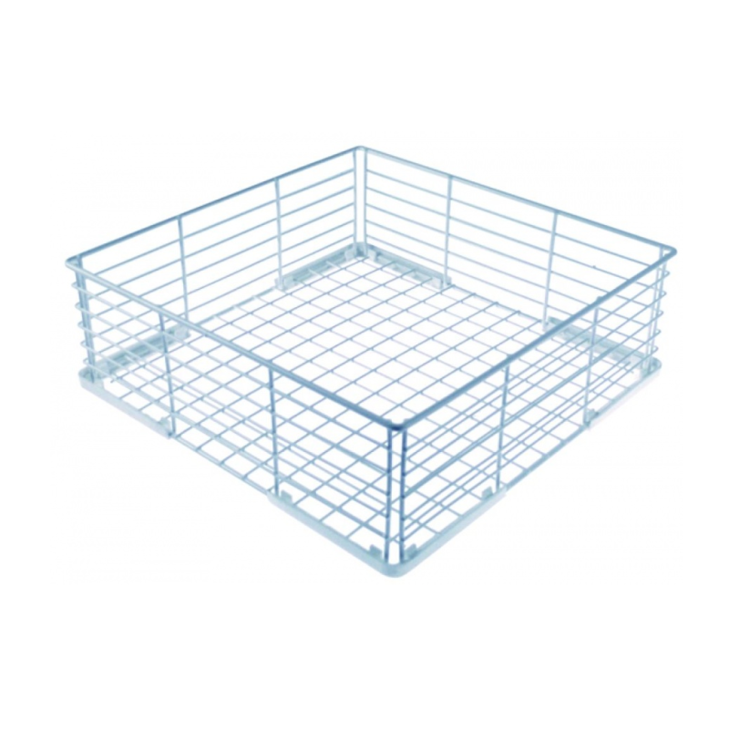 Cesto vasos 350x350x110mm alambre