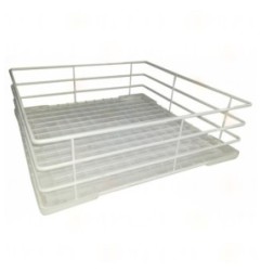 Cesto Vasos 400x400x100mm Alambre Aristarco