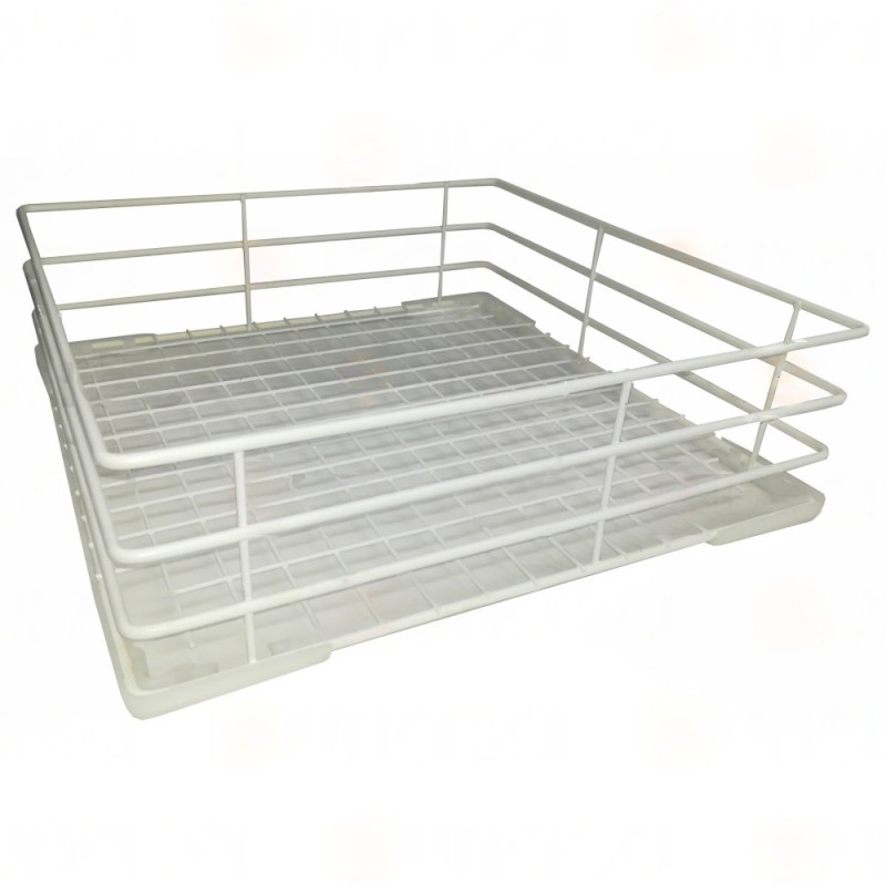 Cesto Vasos 400x400x100mm Alambre Aristarco