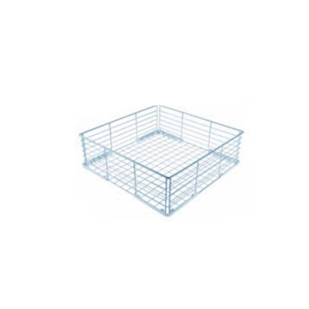 Cesto vasos 38x38x11cm elettrobar alambre