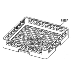 Cesto vasos 500x500 plastico modelo cu