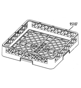 Cesto vasos 500x500 plastico modelo cu